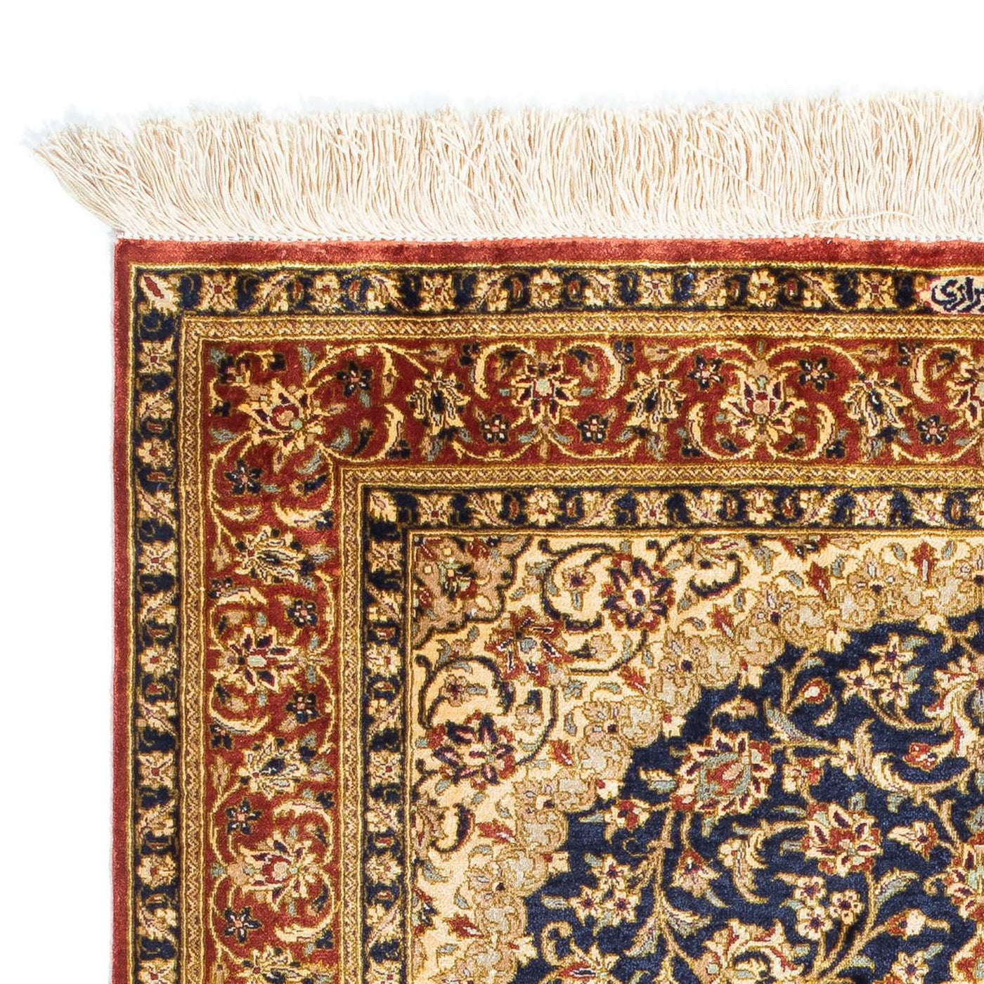 Qom Teppe 116x78cm - Persisk teppe