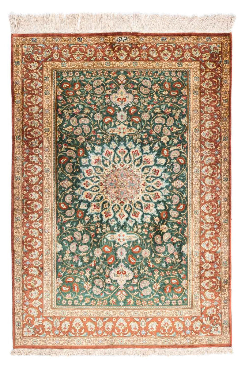 Qom Teppe 115x80cm - Persisk teppe