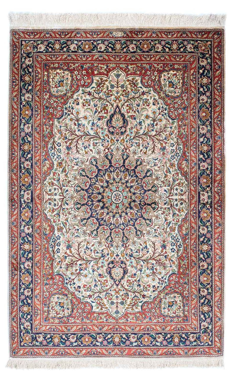 Qom Teppe 155x104cm - Persisk teppe