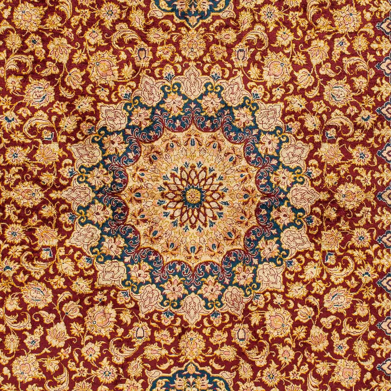 Kinesisk silke Teppe 198x137cm - Persisk teppe