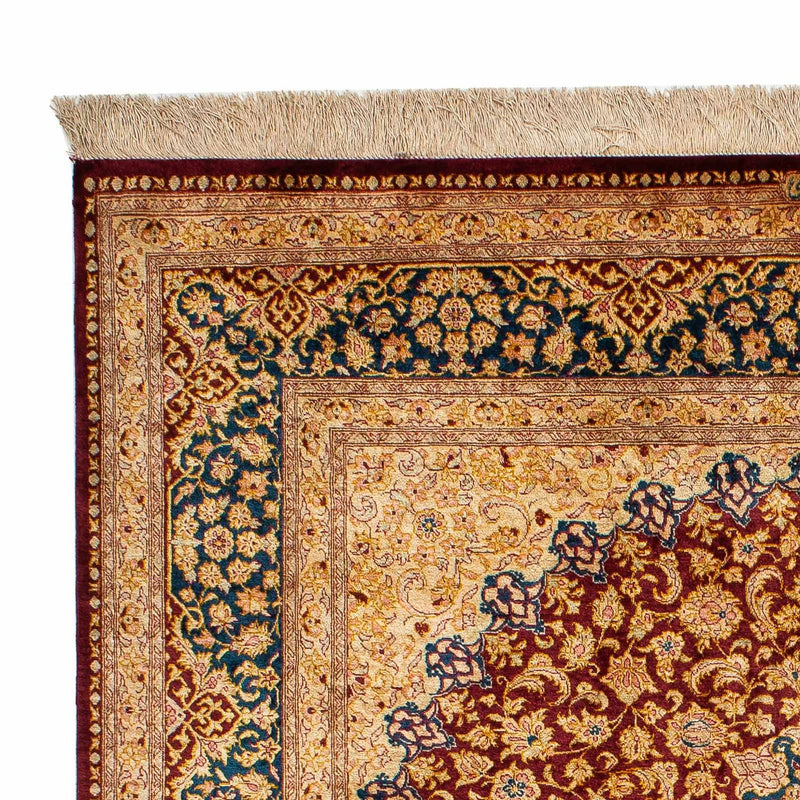 Kinesisk silke Teppe 198x137cm - Persisk teppe