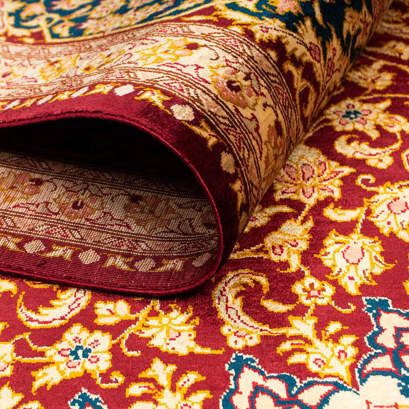 Kinesisk silke Teppe 198x137cm - Persisk teppe