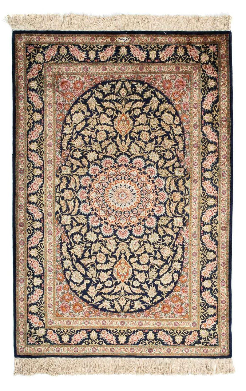 Qom Teppe 79x120cm - Persisk teppe