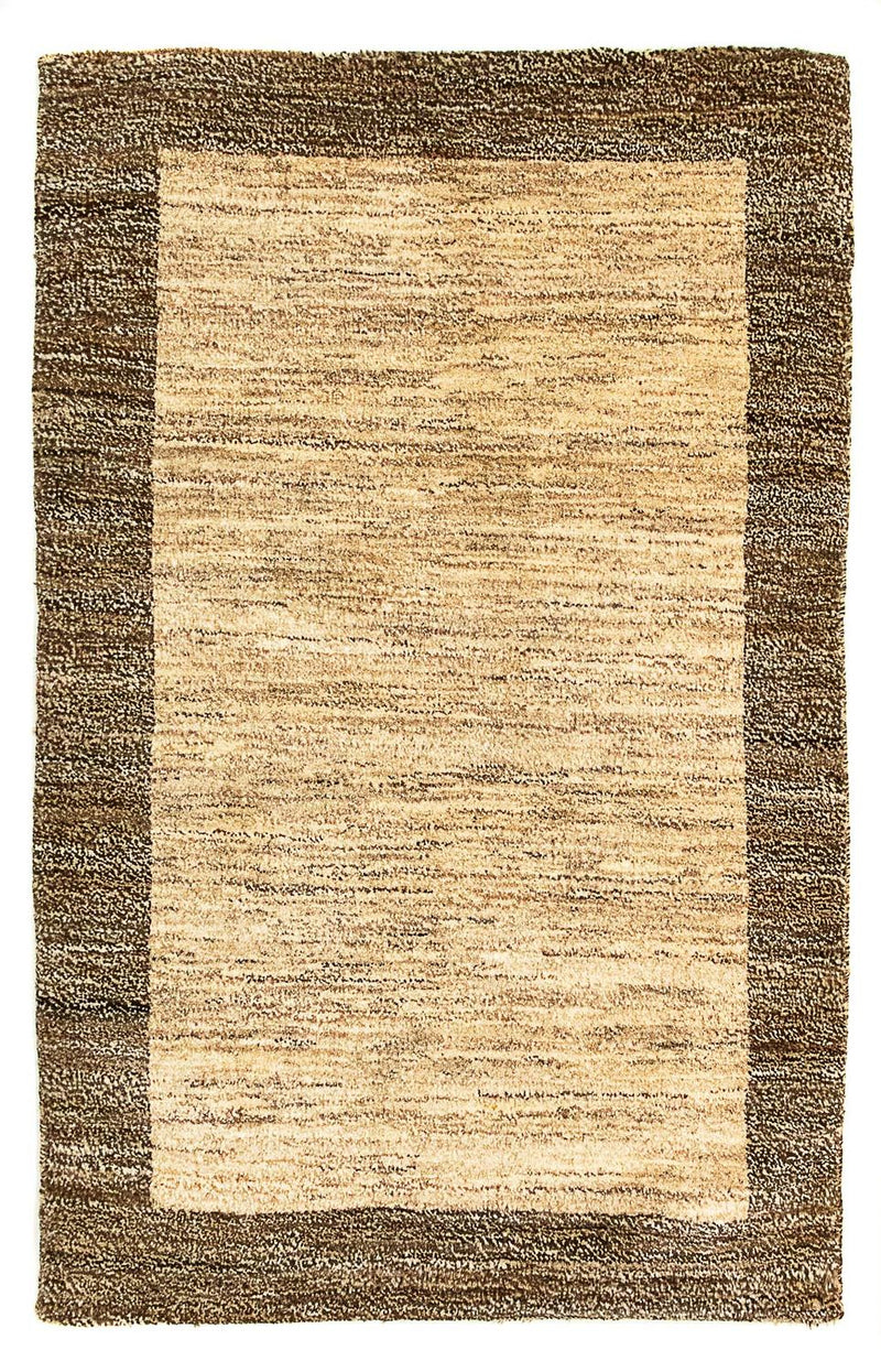Indo Gabbeh Teppe 64x99cm - Perserteppich Wollteppich