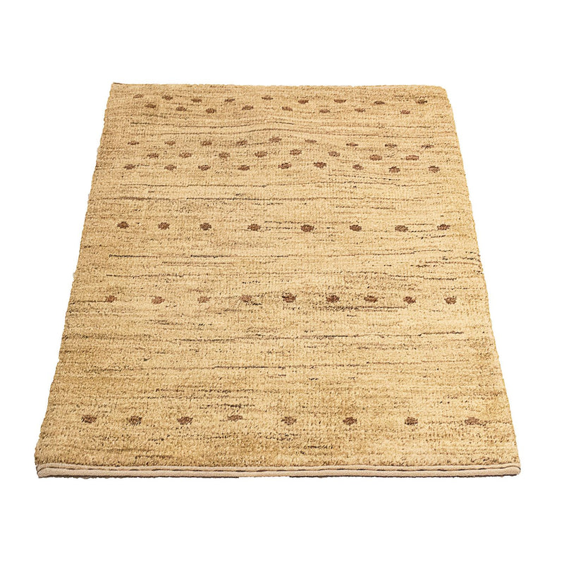Indo Gabbeh Teppe 101x62cm - Perserteppich Wollteppich