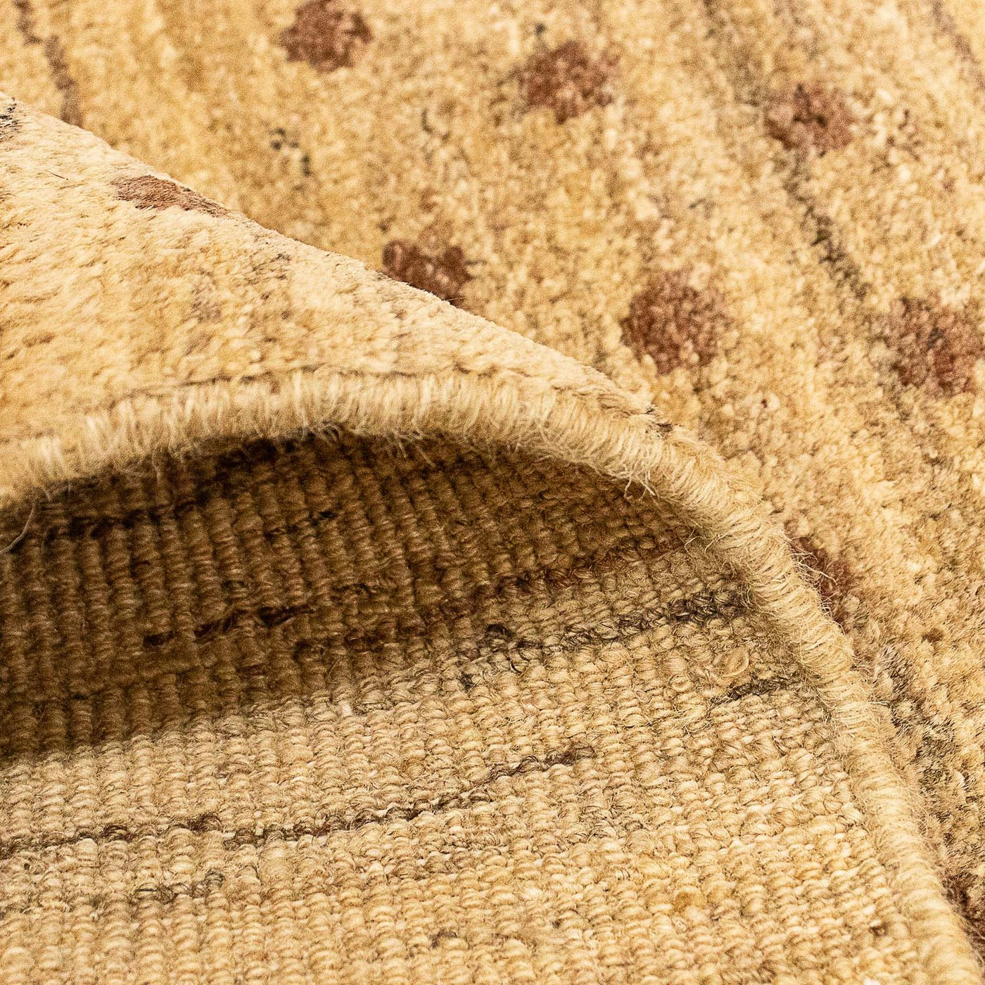 Indo Gabbeh Teppe 101x62cm - Perserteppich Wollteppich