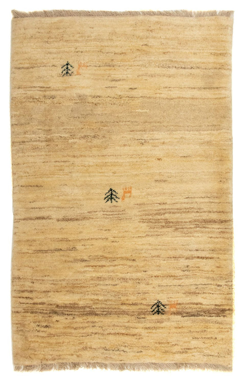 Persisk Gabbeh Teppe 128x80cm - Perserteppich Wollteppich