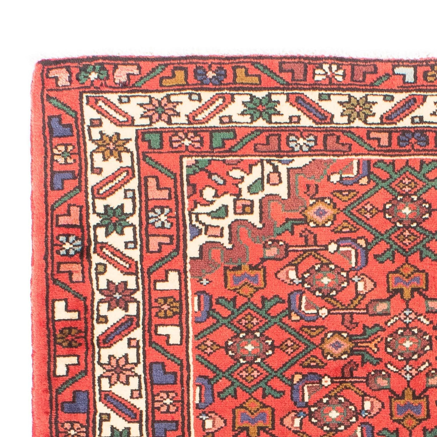 Perserteppich - Nomadic 147 x 102 cm - rot