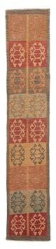 Kilim Maimana Teppe 395x72cm - Ullteppe