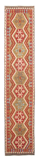 Kilim Maimana Teppe 393x77cm - Ullteppe