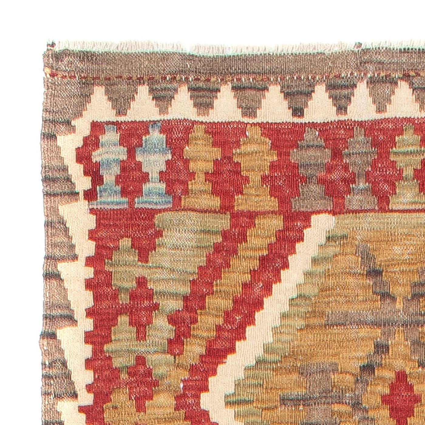 Kilim Maimana Teppe 393x77cm - Ullteppe