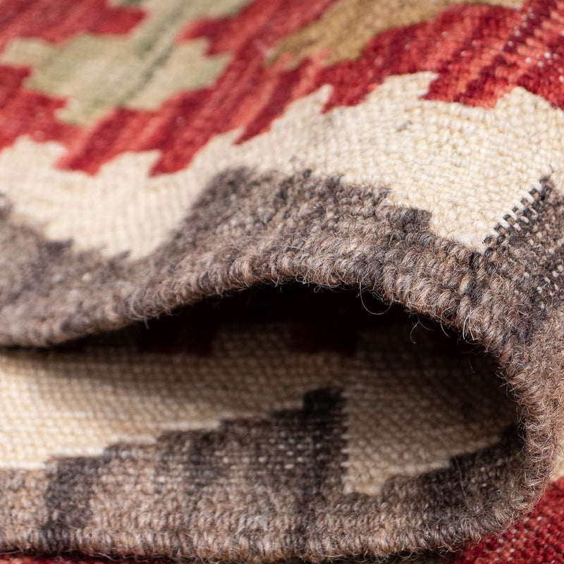 Kilim Maimana Teppe 393x77cm - Ullteppe