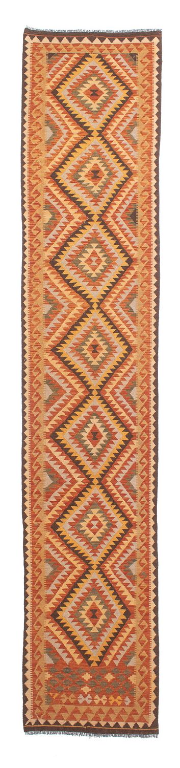 Kilim Maimana Teppe 394x76cm - Ullteppe