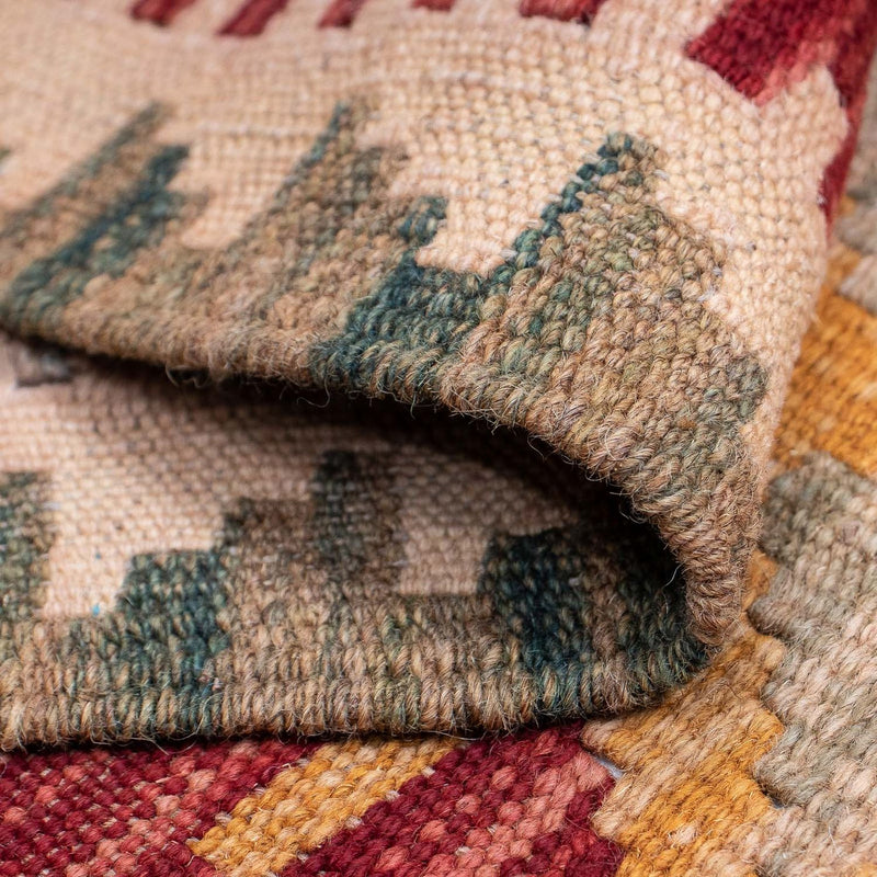 Kilim Maimana Teppe 76x407cm - Ullteppe