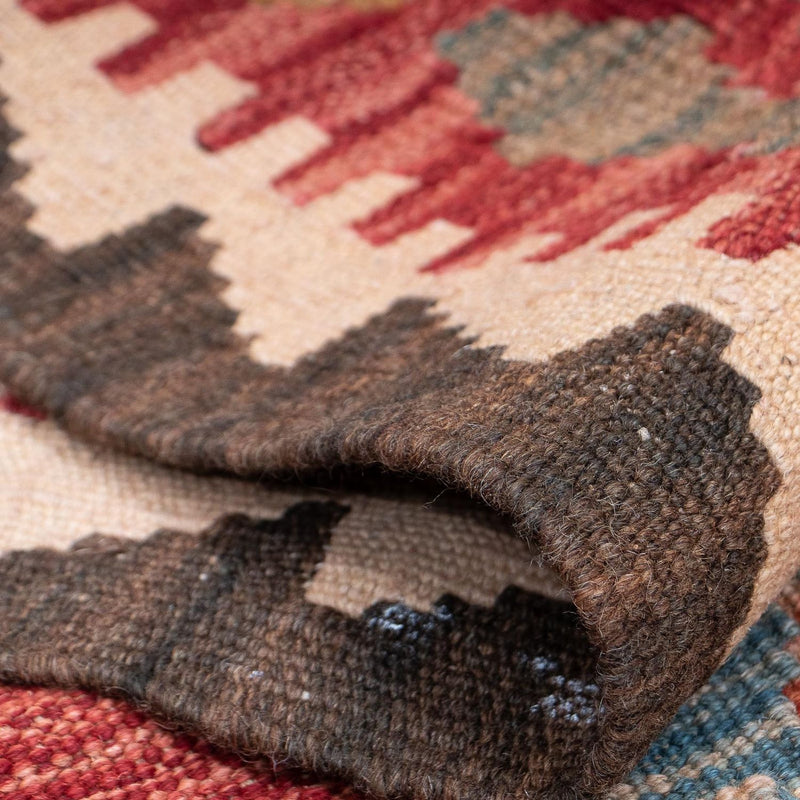 Kilim Maimana Teppe 389x76cm - Ullteppe