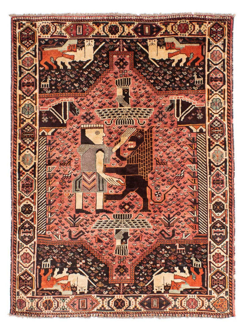 Shiraz Teppe 192x155cm - Persisk teppe