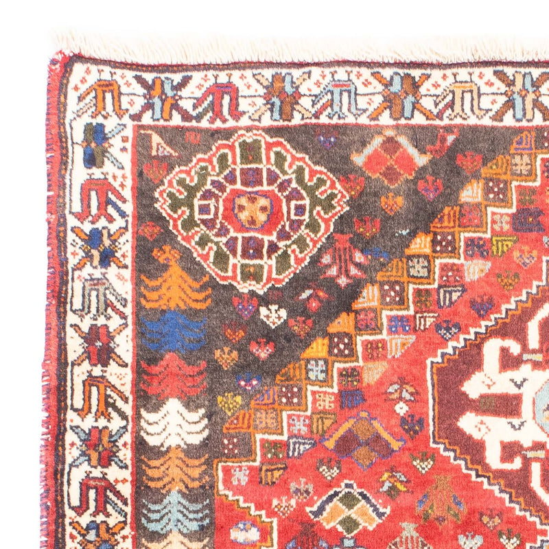 Shiraz Teppe 150x120cm - Persisk teppe
