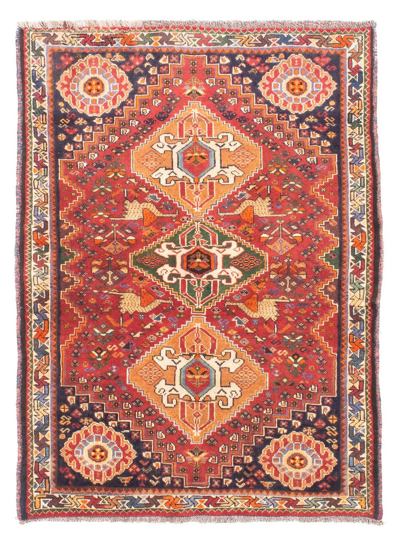 Shiraz Teppe 143x110cm - Persisk teppe