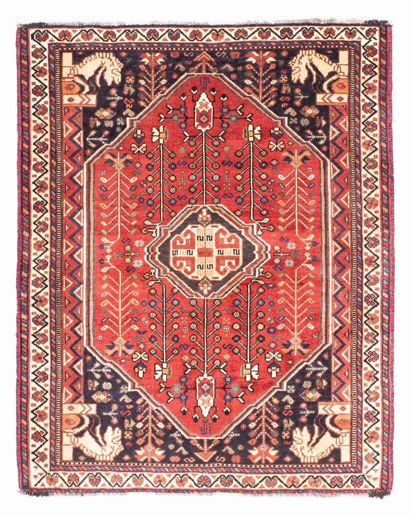 Shiraz Teppe 162x127cm - Persisk teppe