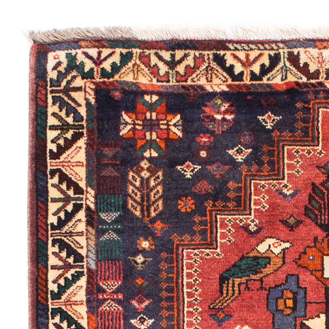 Shiraz Teppe 168x128cm - Persisk teppe