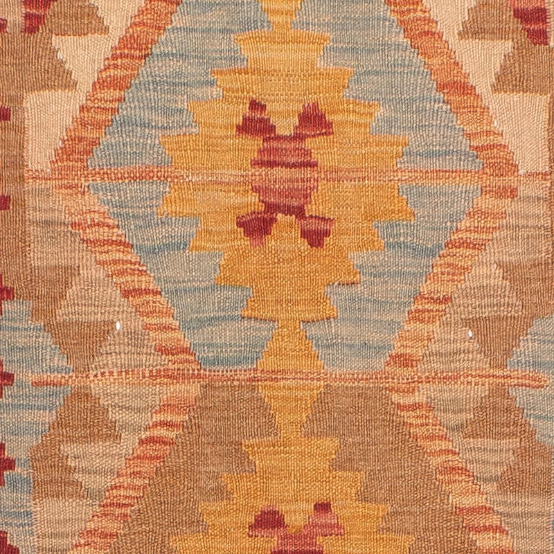 Kilim Maimana Teppe 389x81cm - Ullteppe