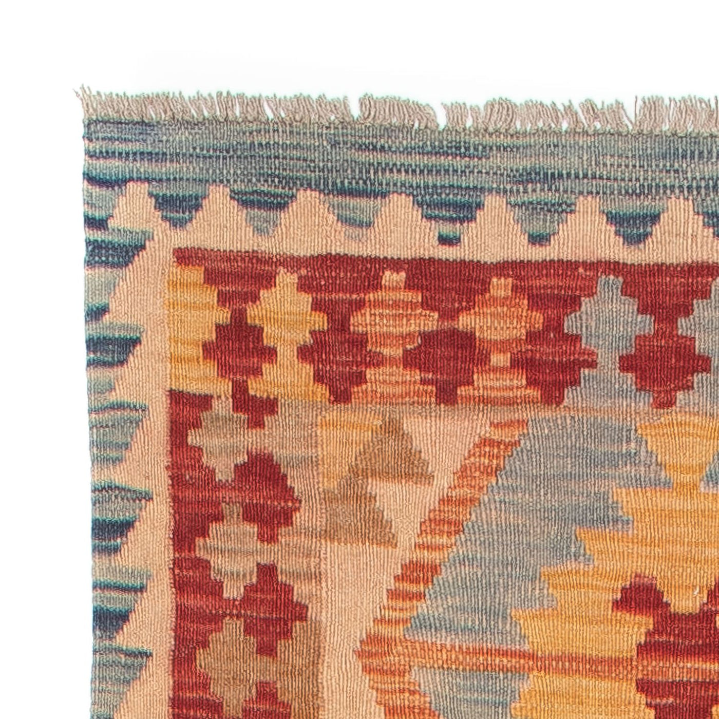 Kilim Maimana Teppe 389x81cm - Ullteppe