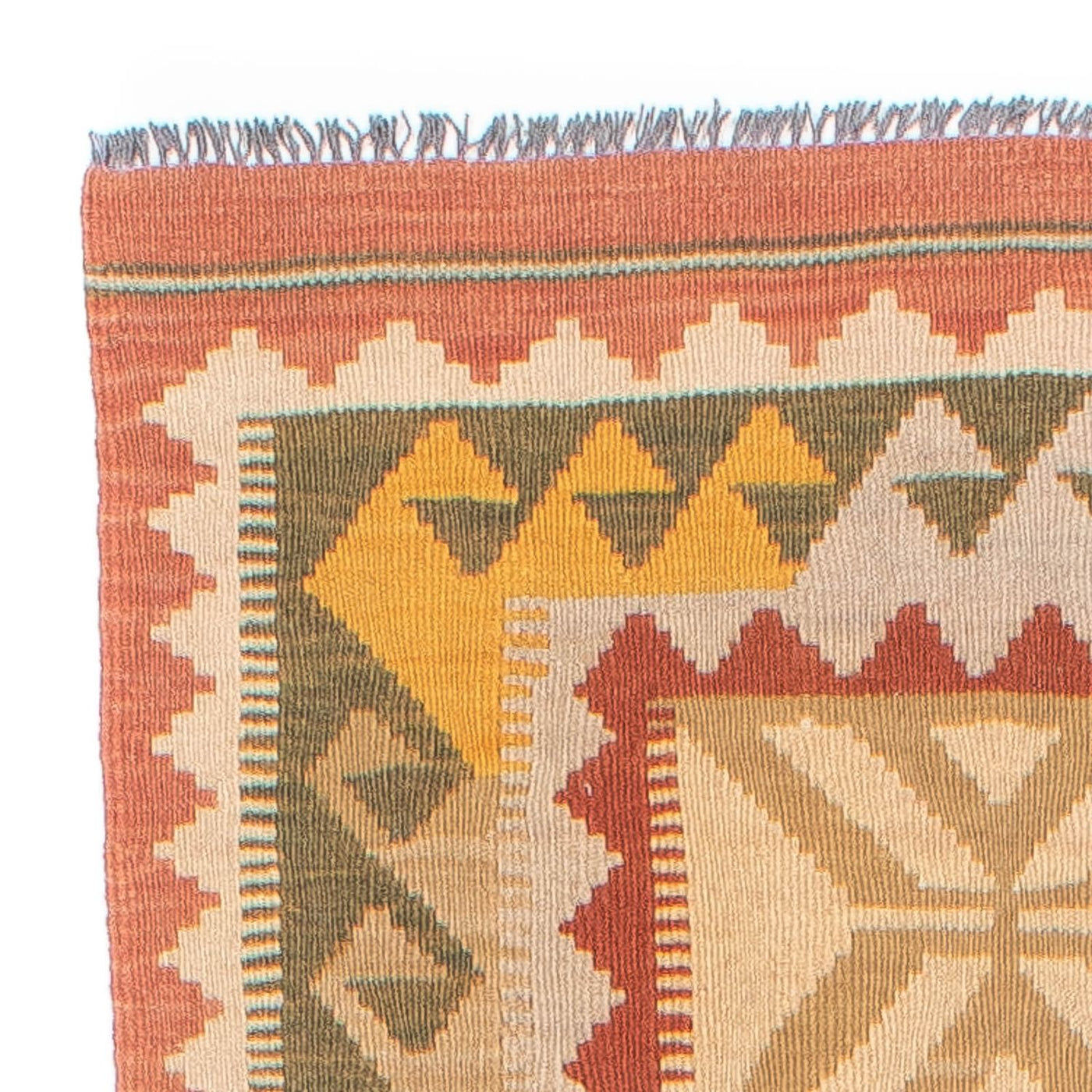 Kilim Maimana Teppe 306x82cm - Ullteppe
