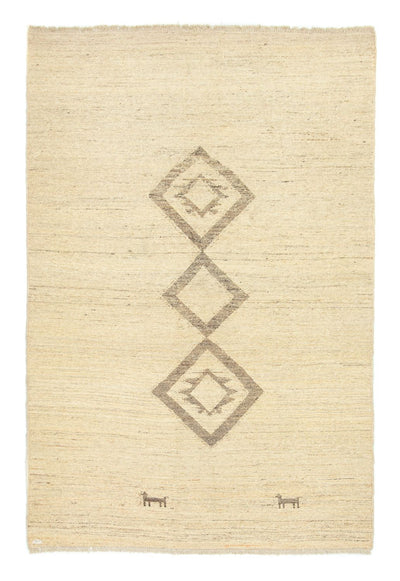 Persisk Gabbeh Teppe 138x205cm - Perserteppich Wollteppich