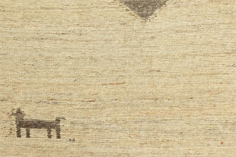 Persisk Gabbeh Teppe 205x138cm - Perserteppich Wollteppich