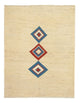 Persisk Gabbeh Teppe 190x148cm - Perserteppich Wollteppich