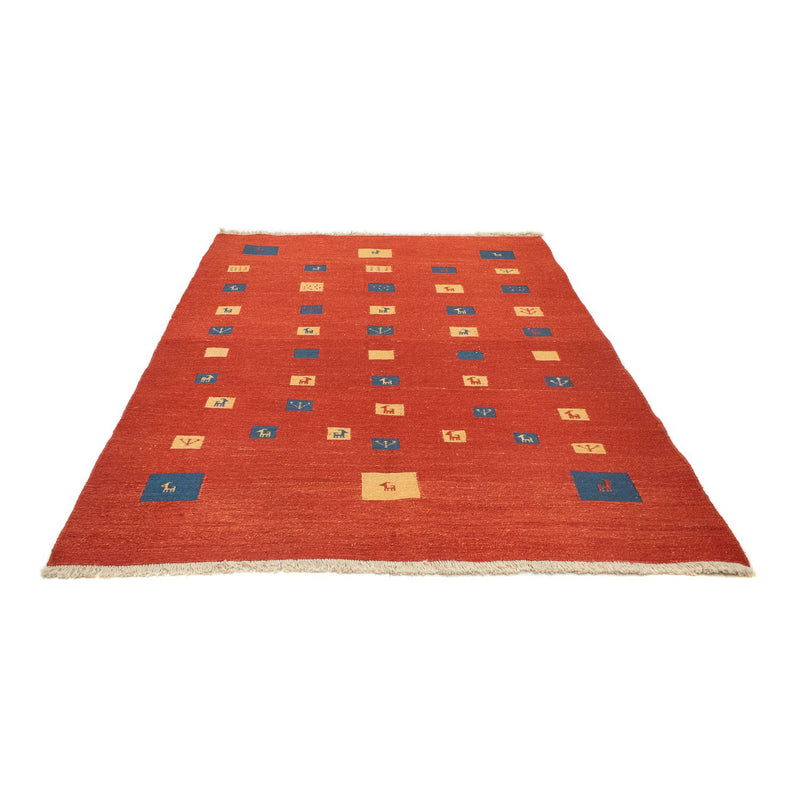 Persisk Gabbeh Teppe 164x225cm - Perserteppich Wollteppich