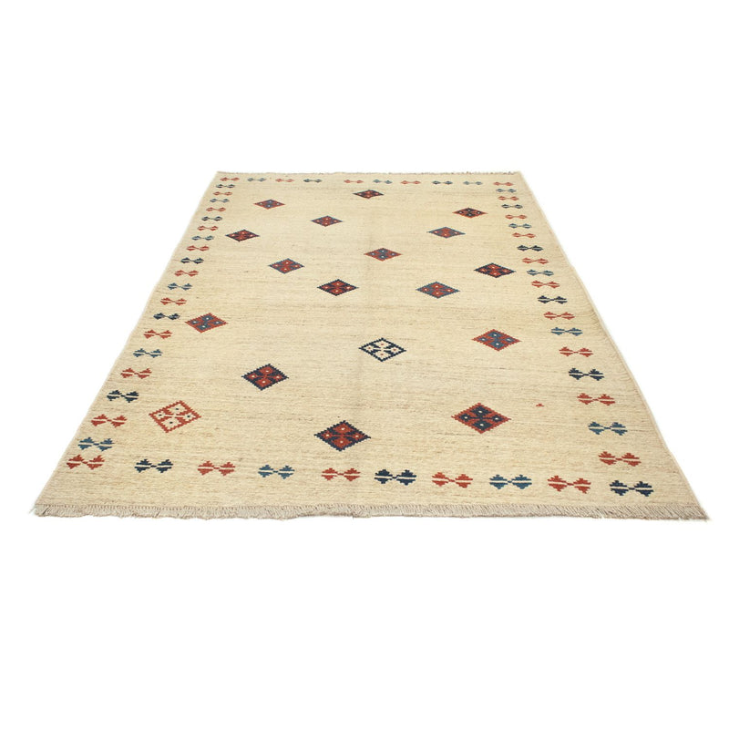 Persisk Gabbeh Teppe 154x232cm - Perserteppich Wollteppich