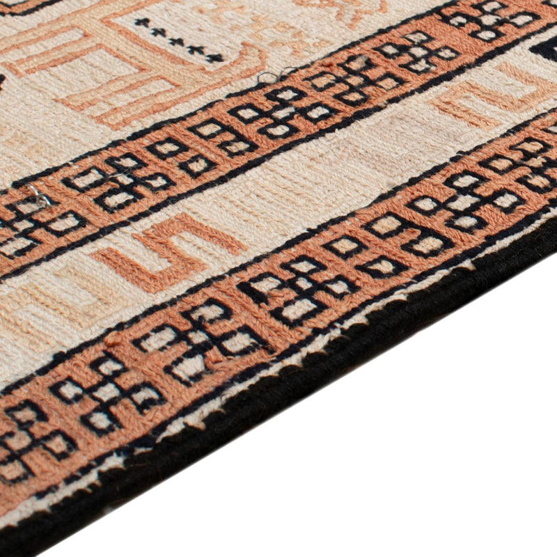 Kelimteppe - Orientalsk - 100 x 71 cm - beige