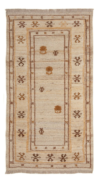 Persisk Gabbeh Teppe 73x142cm - Perserteppich Wollteppich