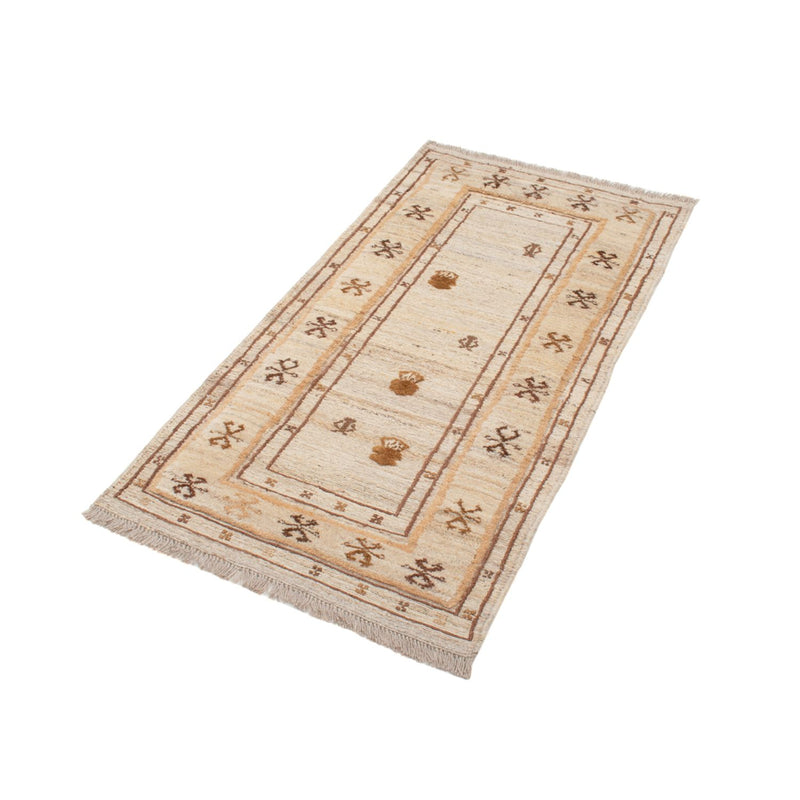 Persisk Gabbeh Teppe 142x73cm - Perserteppich Wollteppich