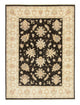 Ziegler Teppe - 200 x 147 cm - antrasitt