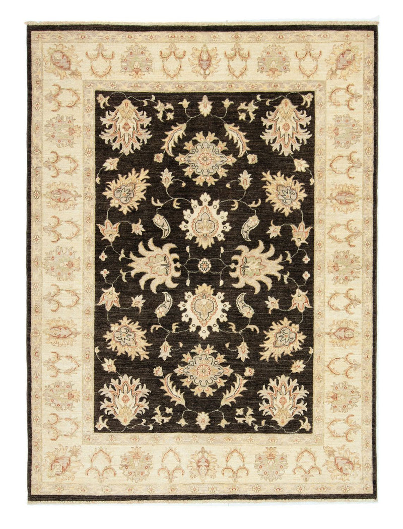 Ziegler Teppe - 200 x 147 cm - antrasitt
