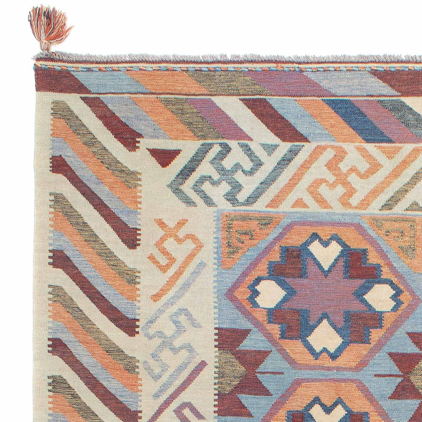 Moderne kilim Teppe 300x192cm - Ullteppe