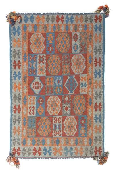Moderne kilim Teppe 172x252cm - Ullteppe