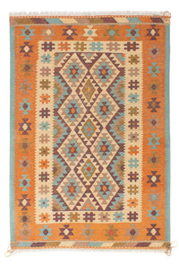 Moderne kilim Teppe 155x205cm - Ullteppe – product image