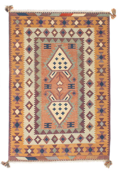 Moderne kilim Teppe 143x208cm - Ullteppe