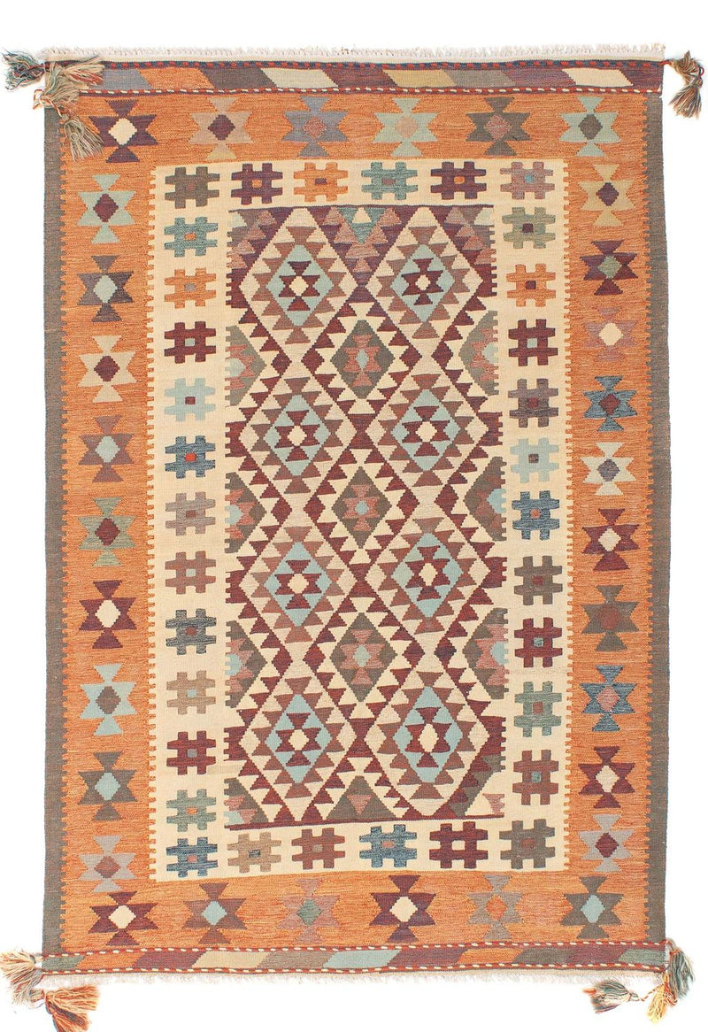 Moderne kilim Teppe 203x146cm - Ullteppe