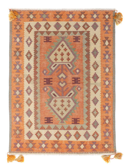 Moderne kilim Teppe 150x203cm - Ullteppe