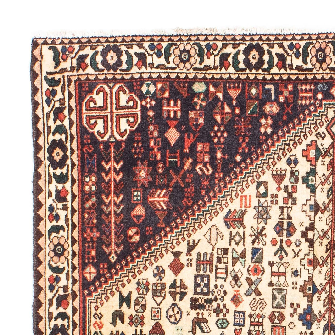 Shiraz Teppe 143x110cm - Persisk teppe