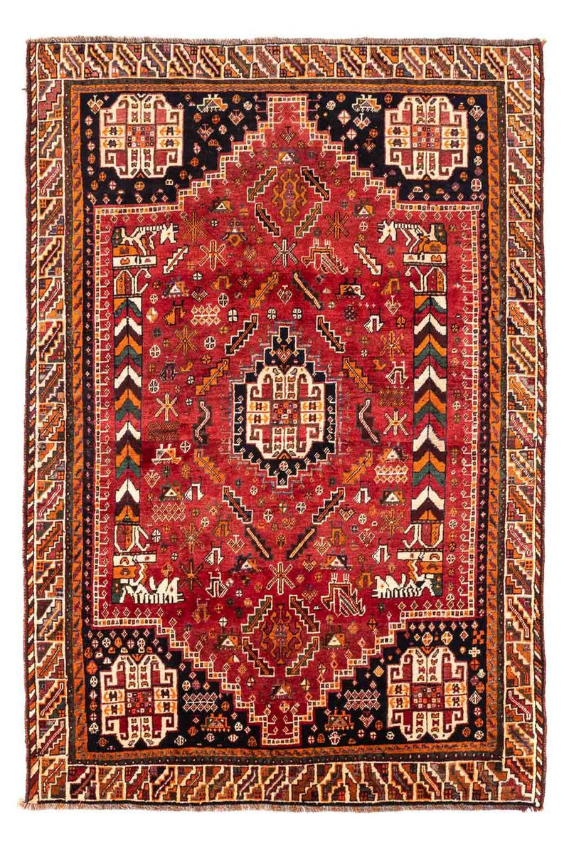 Shiraz Teppe 234x155cm - Persisk teppe