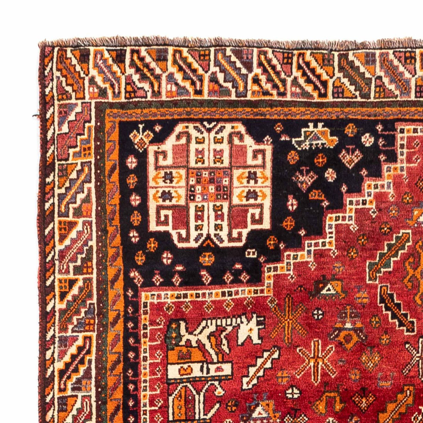 Shiraz Teppe 234x155cm - Persisk teppe
