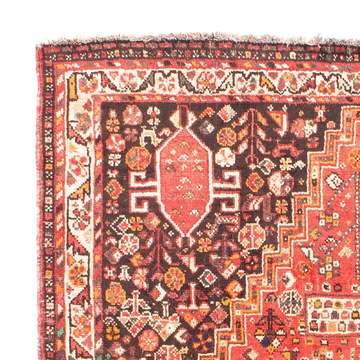 Shiraz Teppe 123x176cm - Persisk teppe