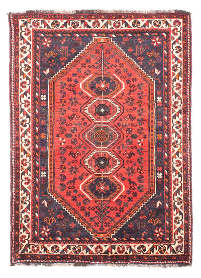 Shiraz Teppe 116x155cm - Persisk teppe