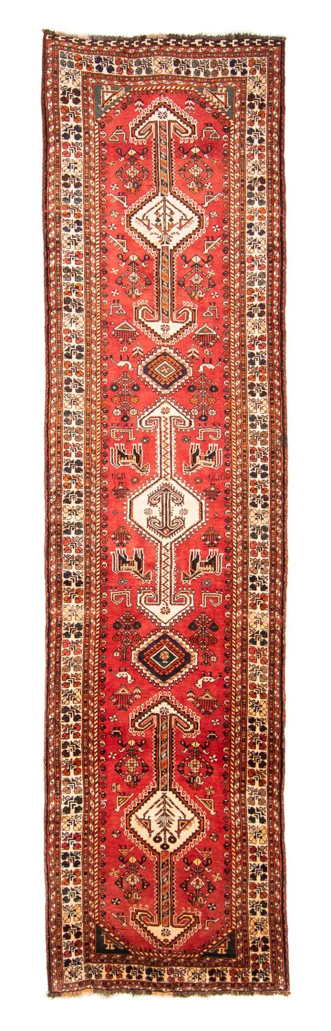 Shiraz Teppe 412x107cm - Persisk teppe