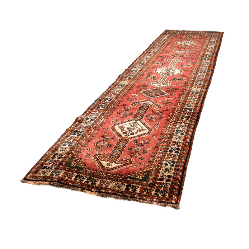 Shiraz Teppe 412x107cm - Persisk teppe